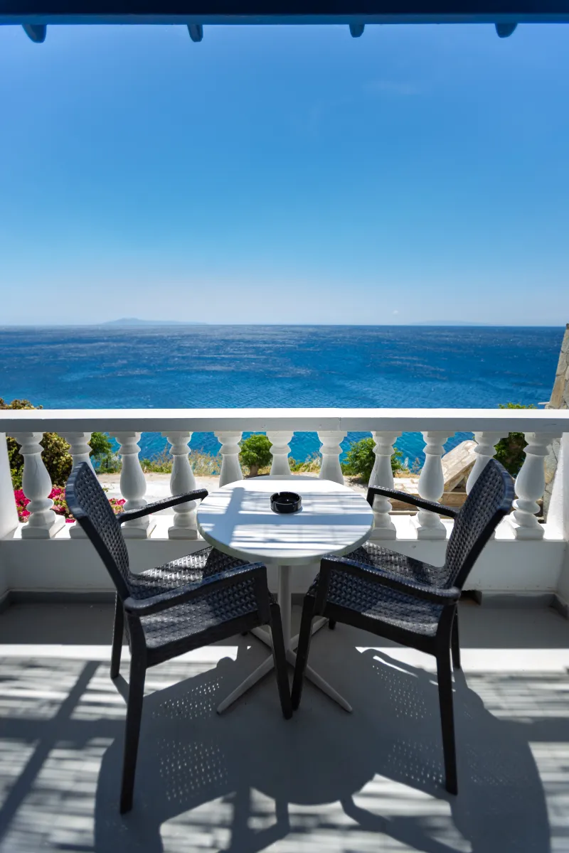 Studio με θέα στο Αιγαίο στο Marisini Sea View, Μπατσί Άνδρος